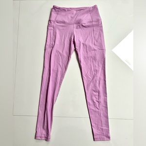 Victoria’s Secret pink knockout leggings with pockets